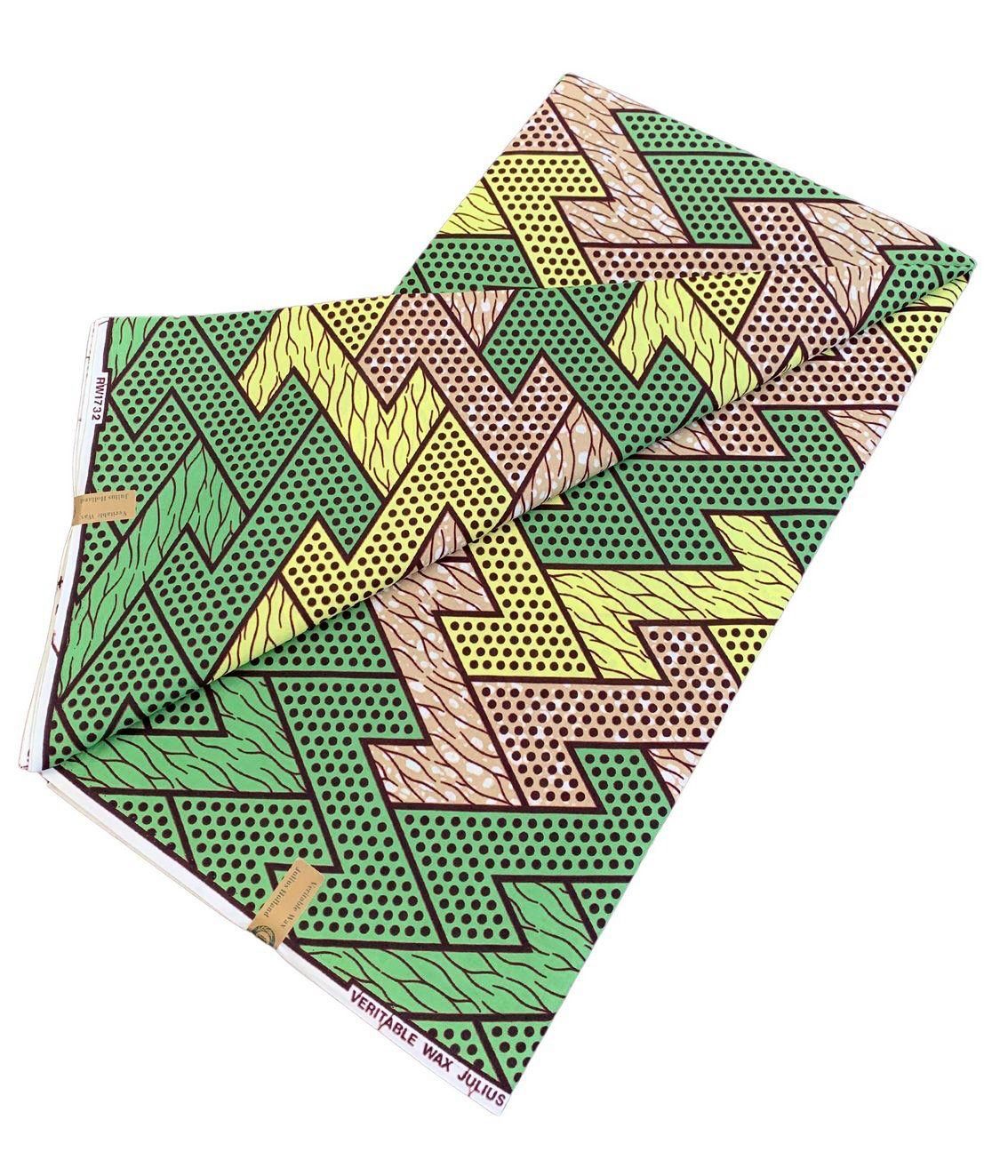 African Wax Fabric, Sophisticated 
