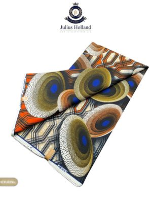 African Wax Print Fabric, Exclusive Design