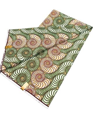 African Wax  Fabric, Sophisticated 