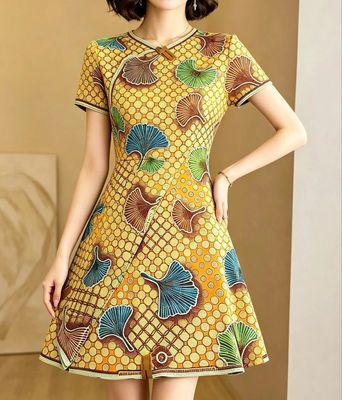 African Wax Print Fabric, Exclusive Design