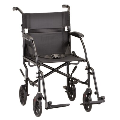 Nova 18 inch Ultra Lightweight Transport Chair