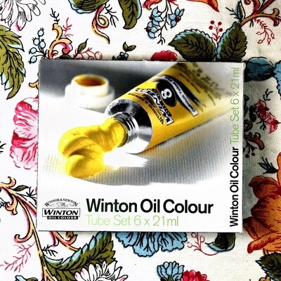 Winton Oil Paint - Pack of Six