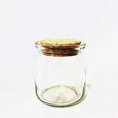 Glass Jar With Cork Lid