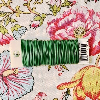 Colored Floral Wire -Green