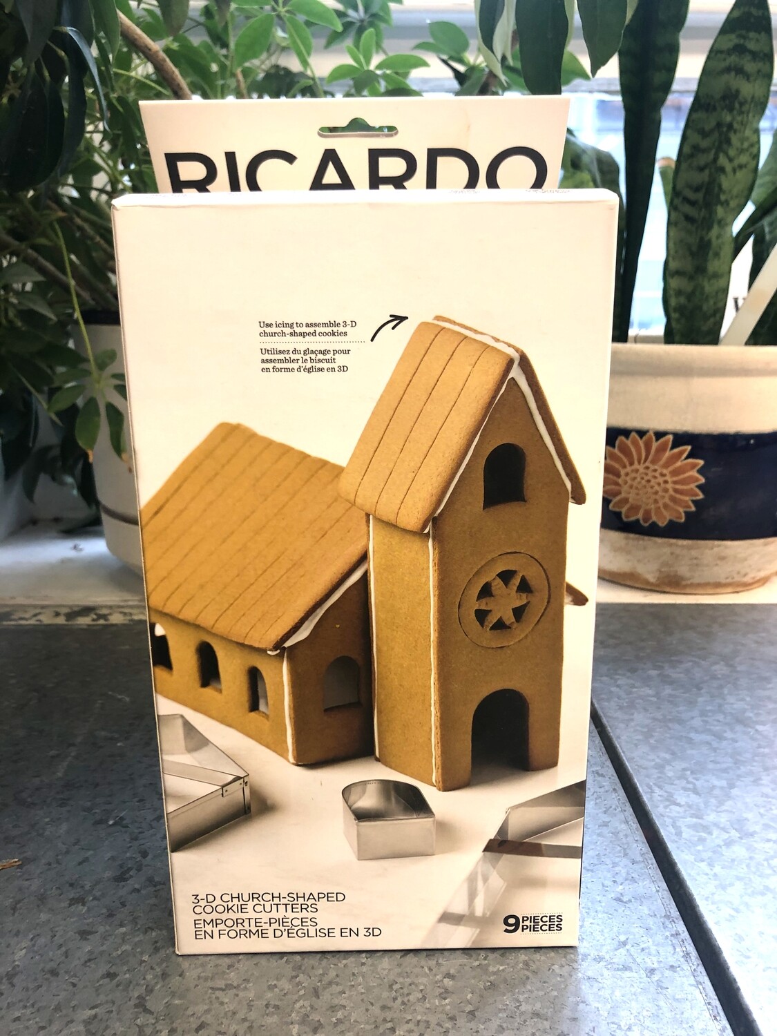 RICARDO 3D Church-Shaped Cookie Cutter Set