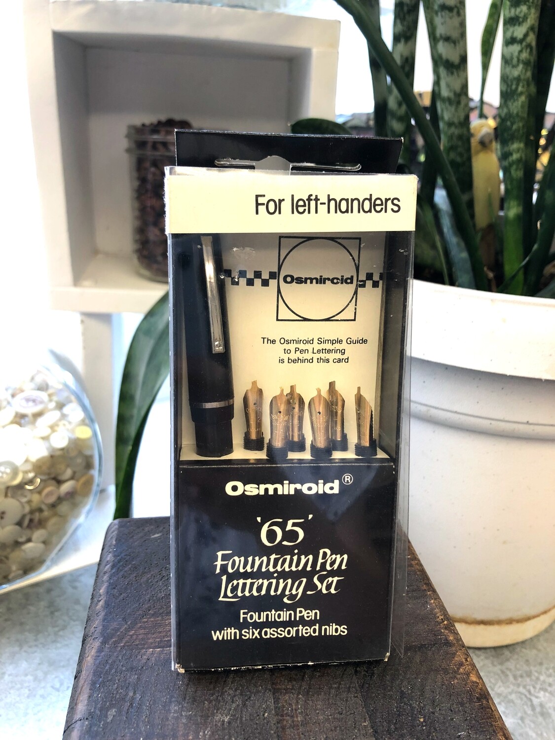 Osmiroid '65' Fountain Pen Lettering Set for LEFT HANDERS