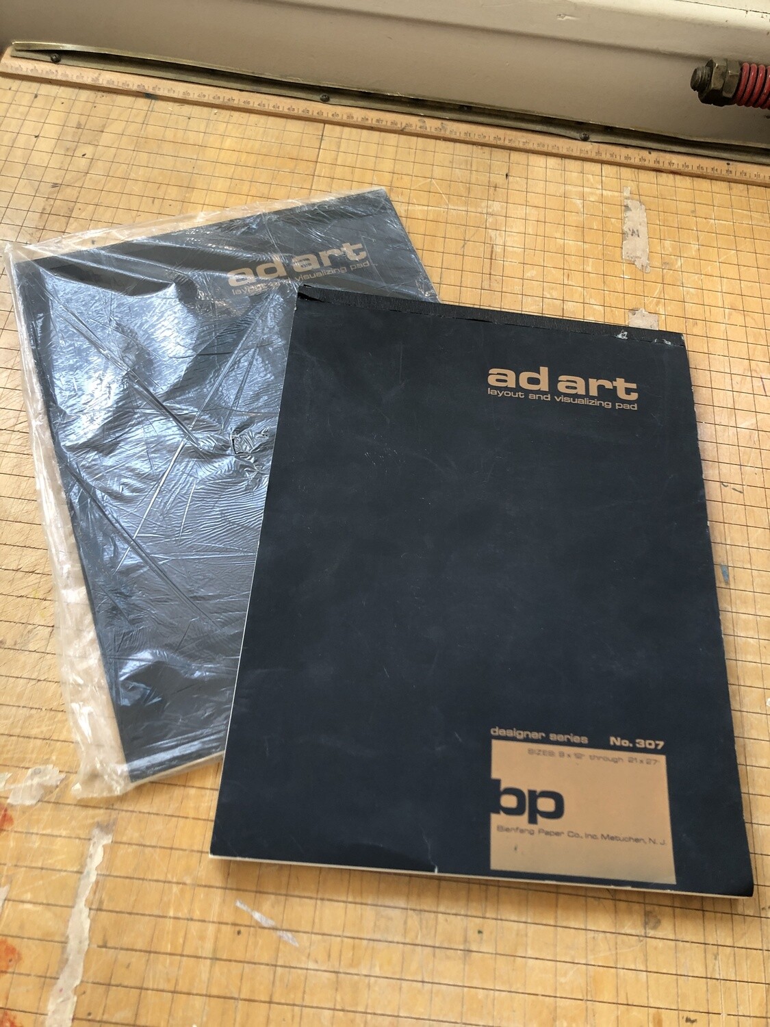 Bienfang Paper Co. Ad Art Layout and Visualizing Pad 9x12”