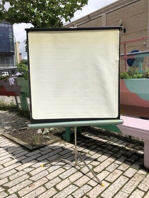 Collapsable Projection Screen - Green