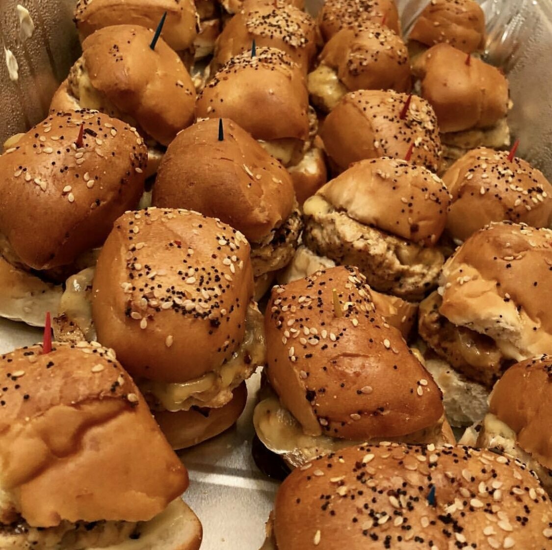 Salmon Sliders