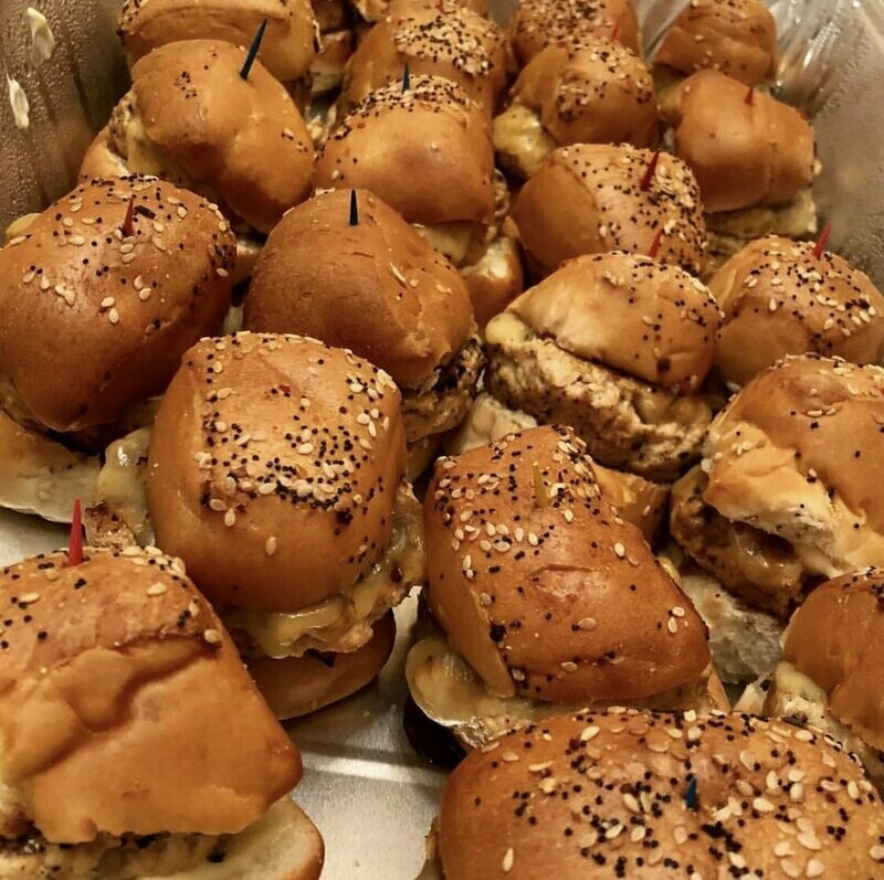Salmon Sliders