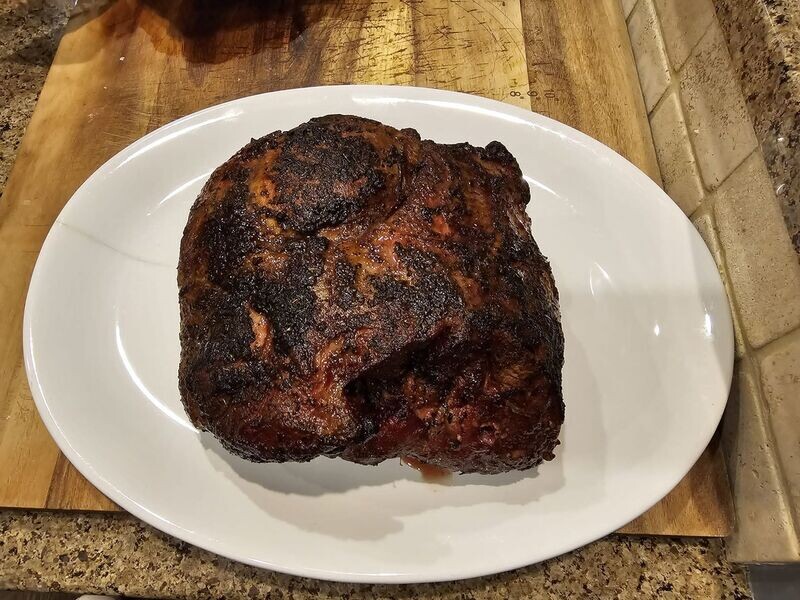 Smoked Lamb Leg