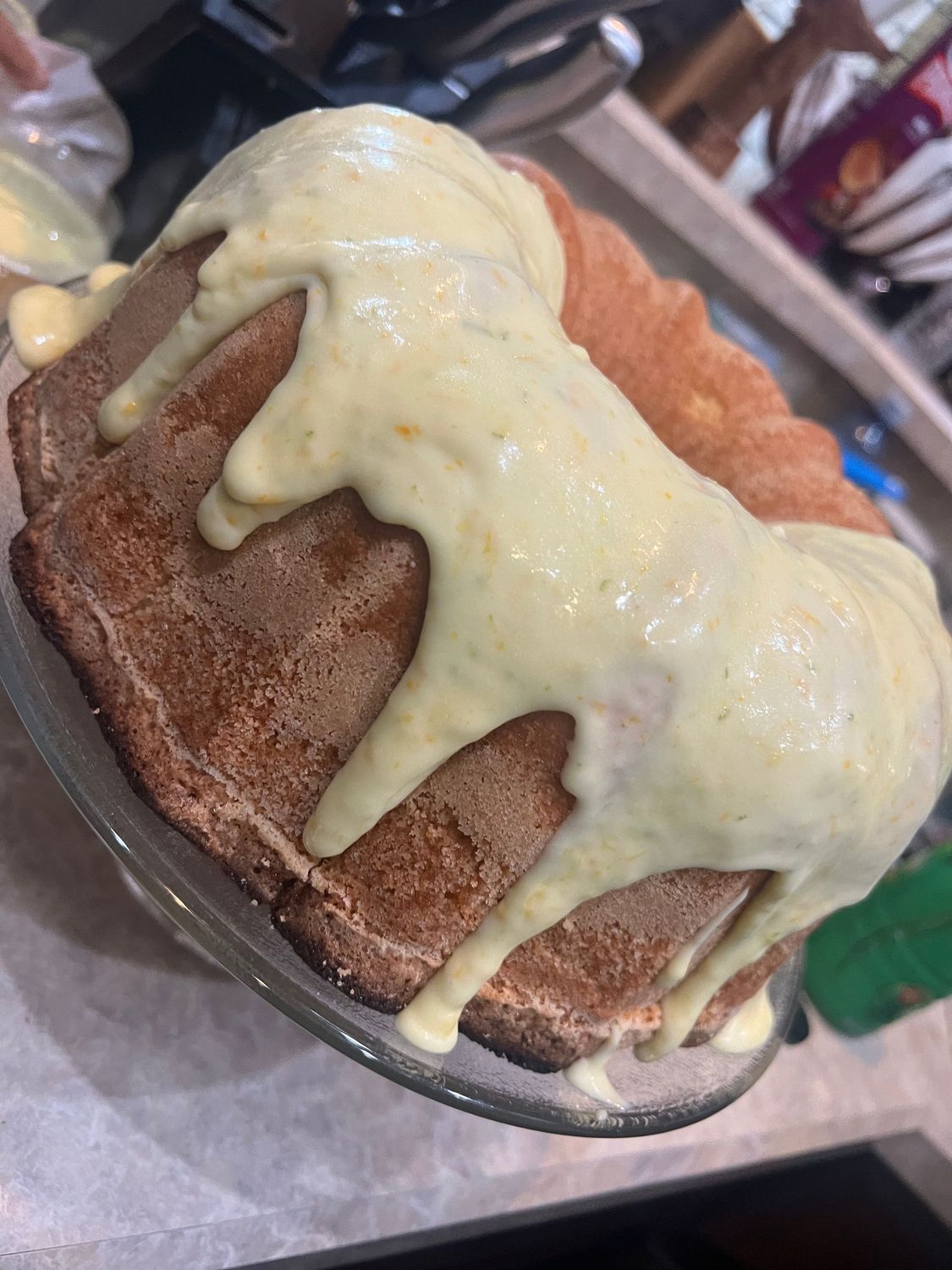 Citrus Pound Cake with Citrus Glaze