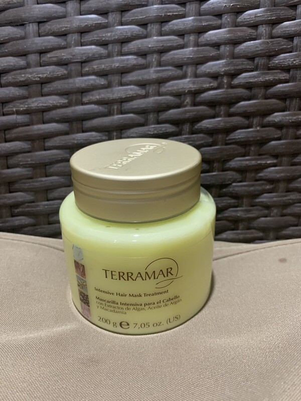 Mascarilla intensiva para el cabello (con extractos de algas, aceite de argan y macadamia)