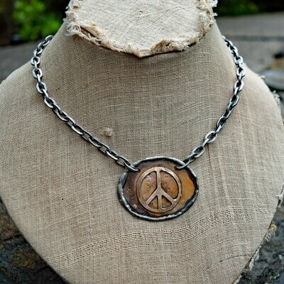 The Amy Necklace- Peace