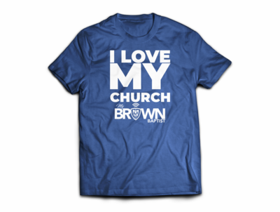 I Love My Brown Baptist T-Shirt