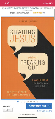 Sharing Jesus without freaking out