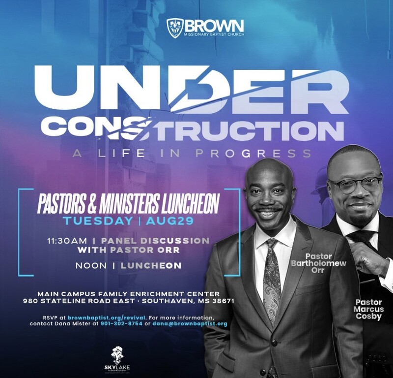 Revival luncheon 2023 with Pastor Cosby