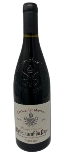 Crous St Martin Chateauneuf du Pape Rouge
