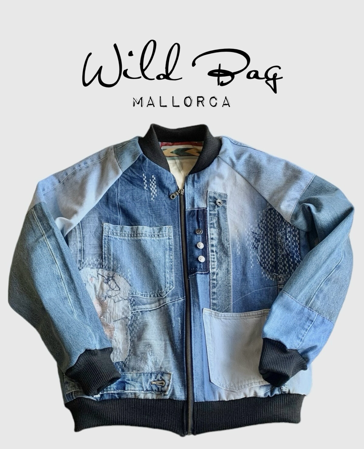 Denim Bomber