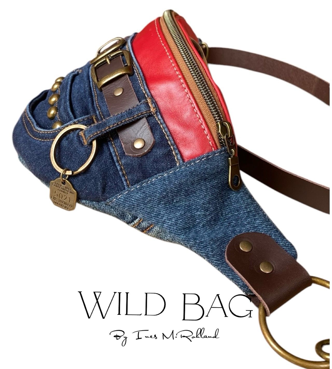 Red vintage Fannypack