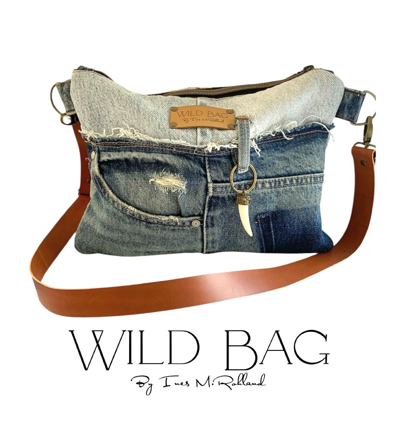 Denim Clutch