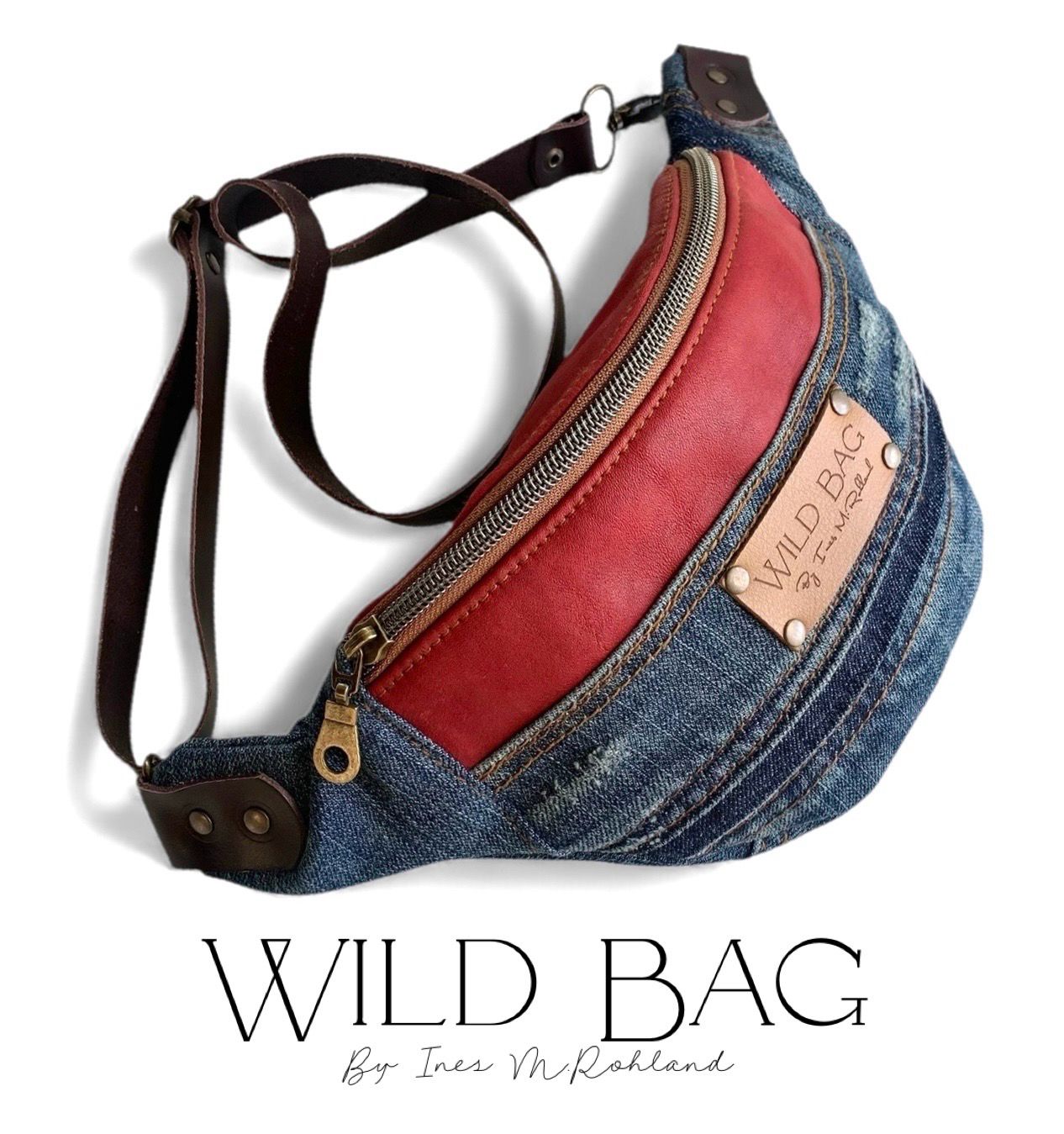Red vintage Fannypack