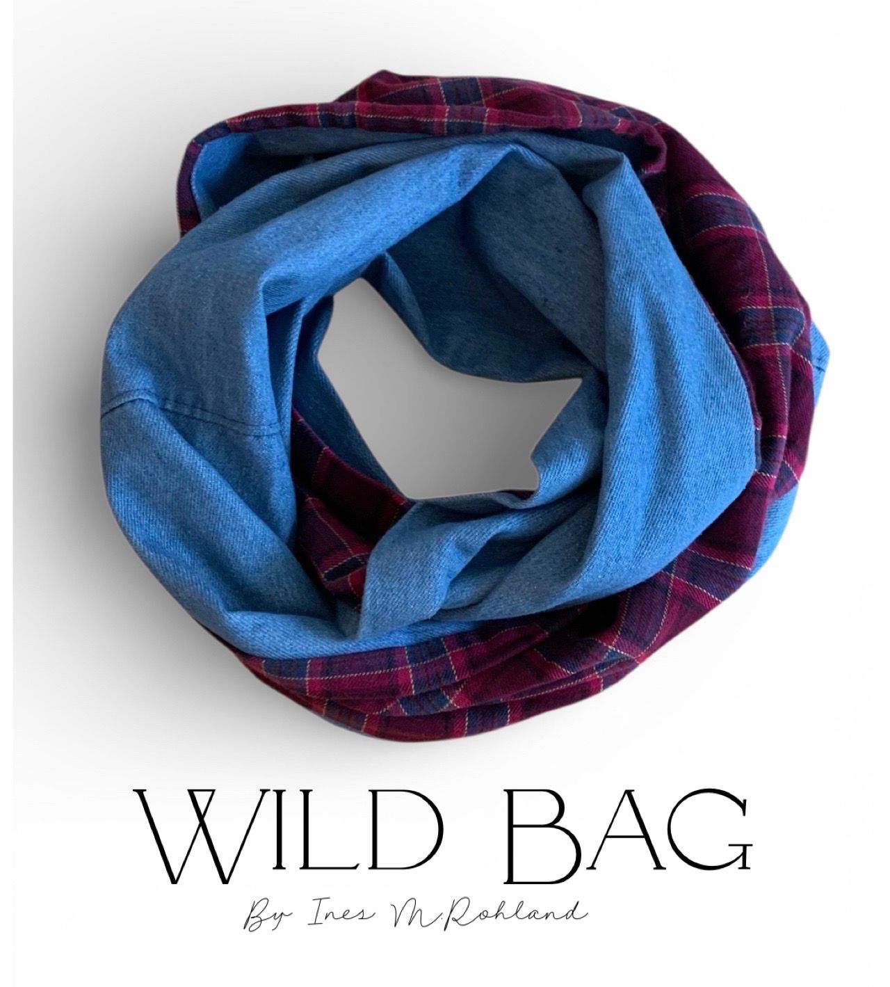 Cuello denim algodón 