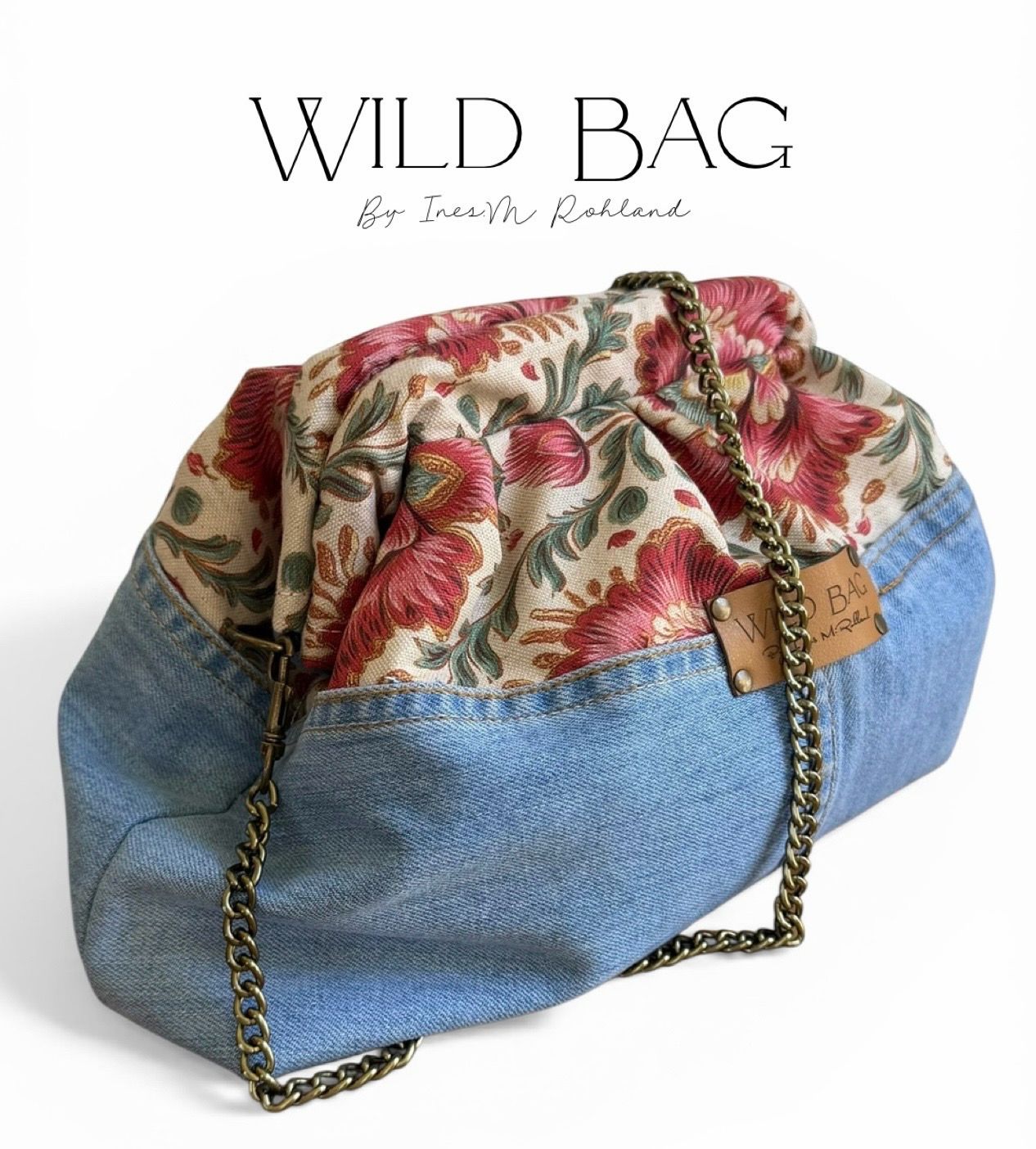 Baroque Flower Pouch