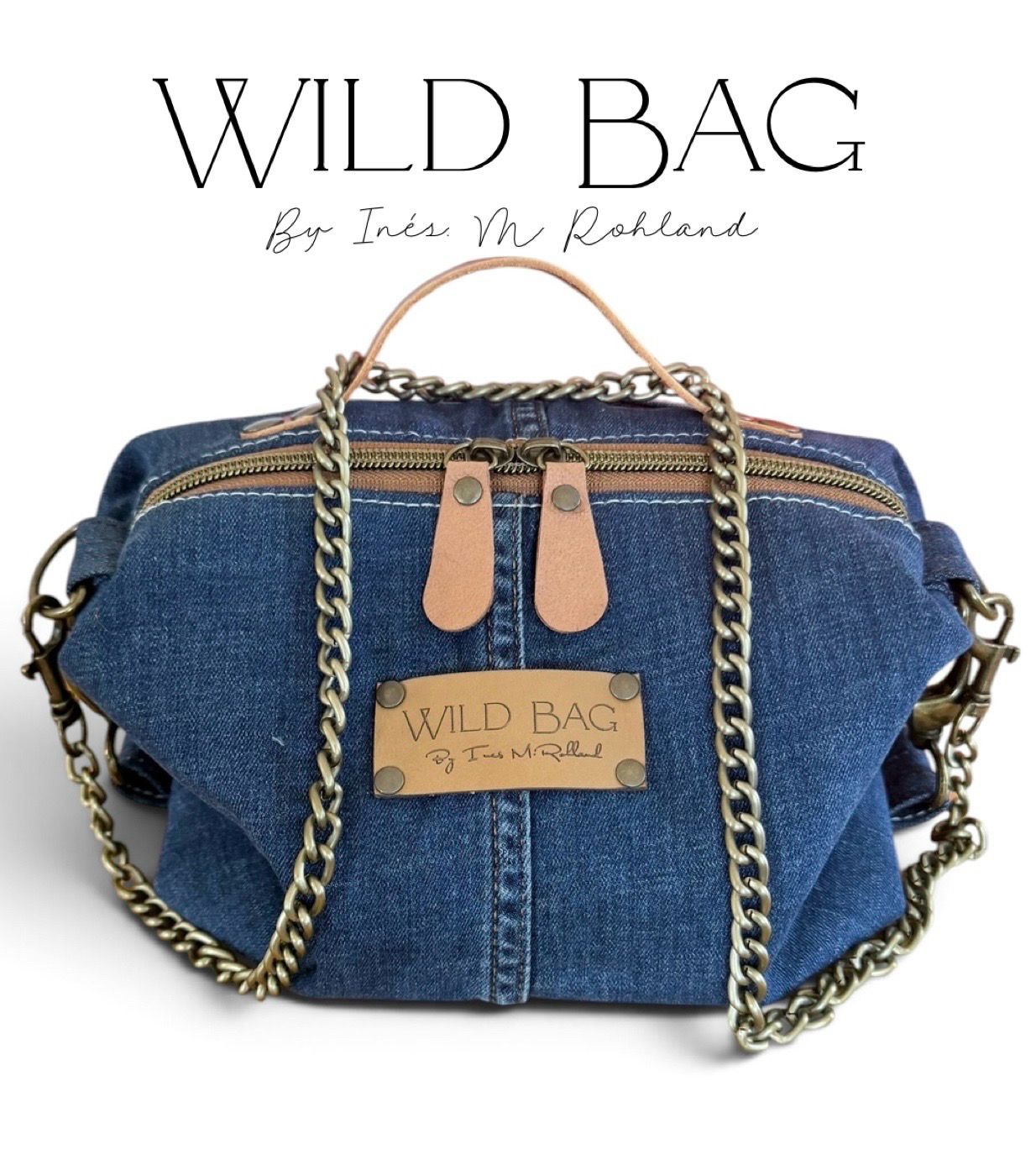 Blue Vintage Bag