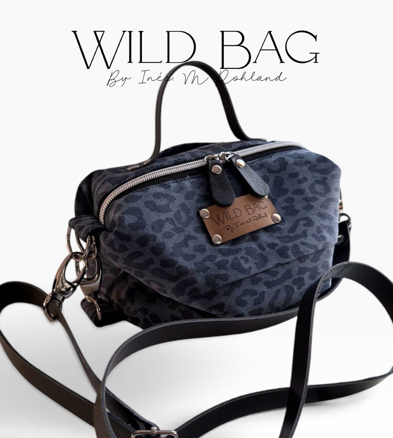 Blue Leppard Purse