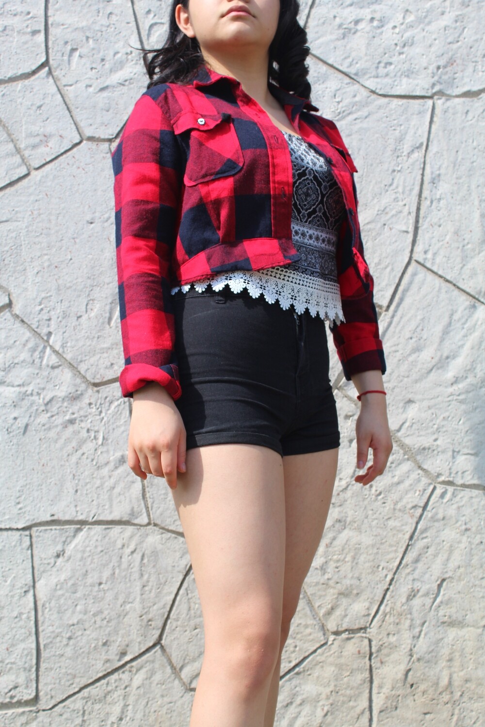 &quot;Camisa Top de cuadros&quot;