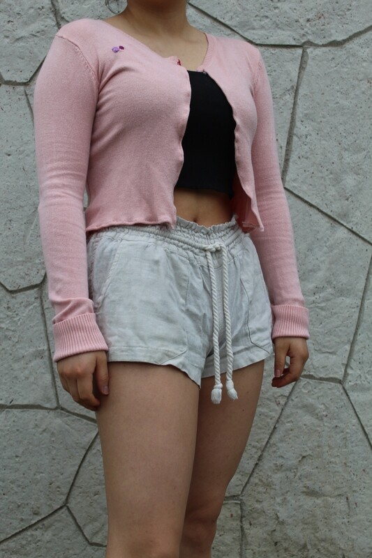 &quot; TOP Sueter con olanes rosa&quot;