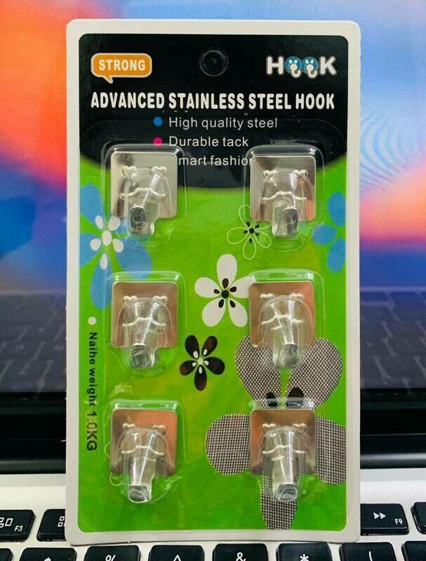 Stainless Steel Hooks Pack