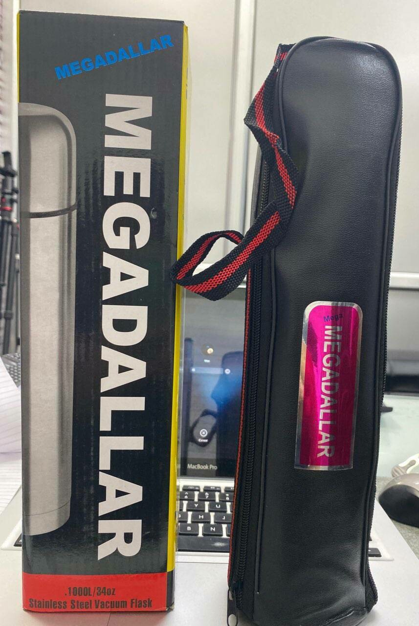 1000 ML Mega Dallar Steel Bottle