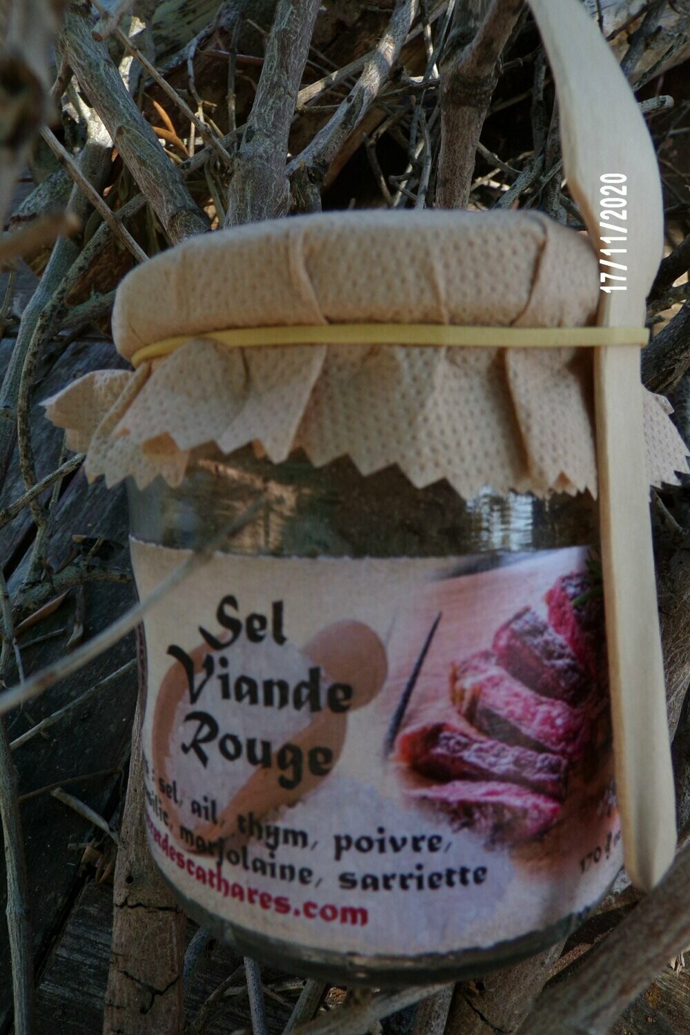 SEL CULINAIRE GRILLADES DE VIANDES ROUGE