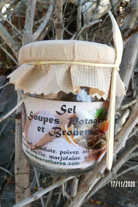 SEL CULINAIRE SOUPES POTAGES ET BROUETS