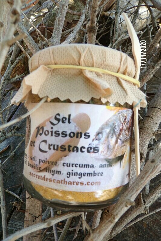 SEL CULINAIRE POISSONS ET CRUSTACES