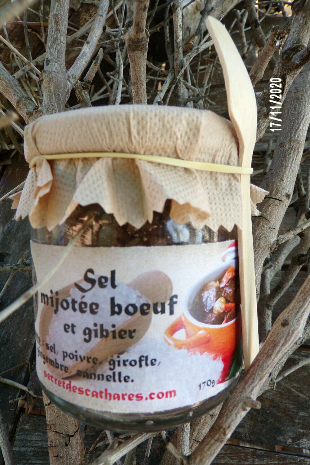 SEL CULINAIRE MIJOTEE BOEUF ET GIBIER
