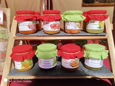 GELEES SUCREES DE PLANTES