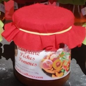 CONFITURE PECHES POMMES