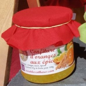 CONFITURE ORANGES AUX EPICES DE PAIN D'EPICES