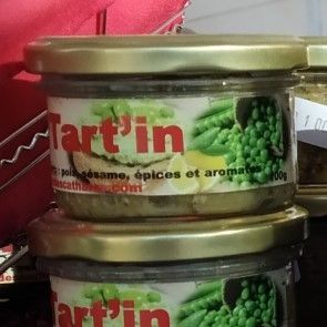 TARTINADES POIS CASSES SESAME