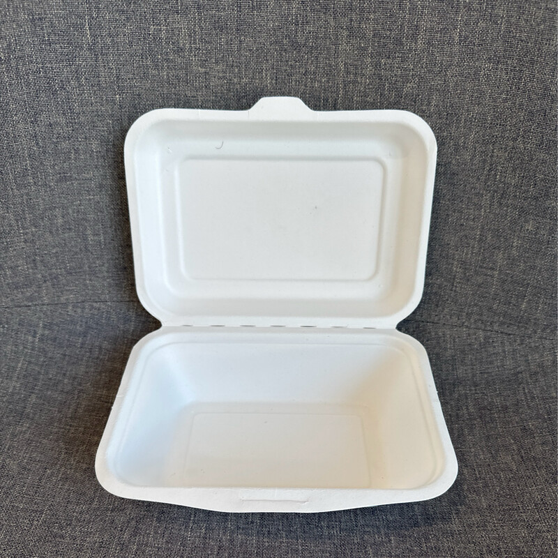 Caribe Compostables 7 x 5 To Go Fiber Box Container 500 Units per case