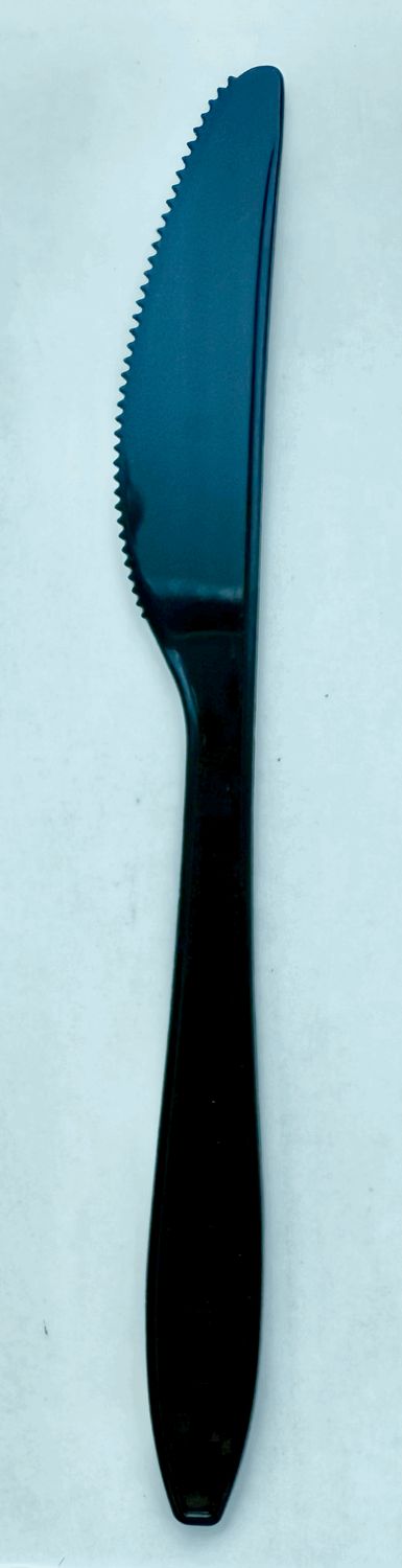 6&quot; Knife Compostable Black color