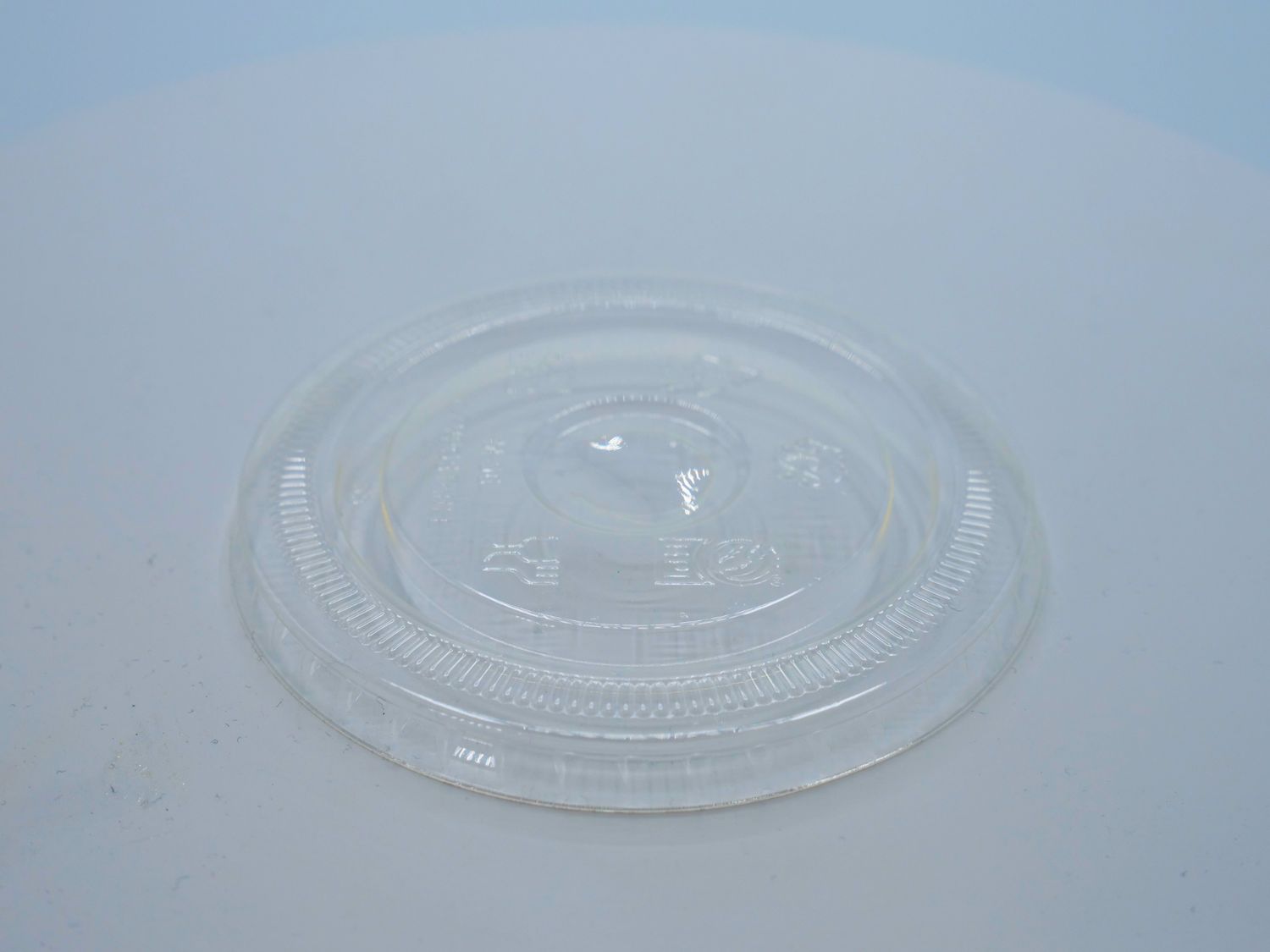 Flat Lid for Cold Cup Compostable