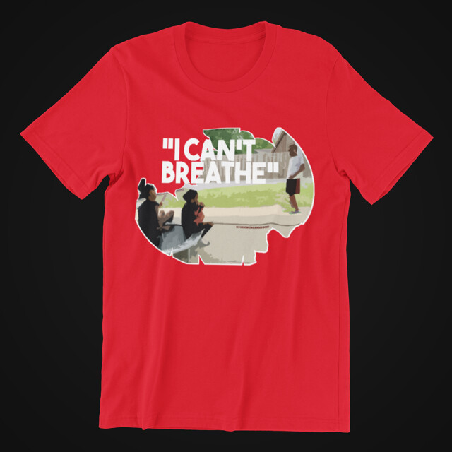 I CANT BREATHE TEE (RED)