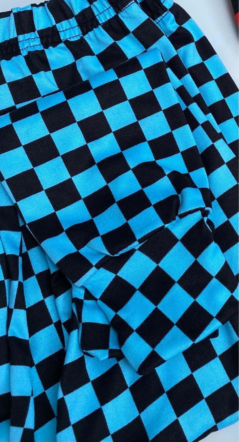 Pijama - Cuadritos Azul -