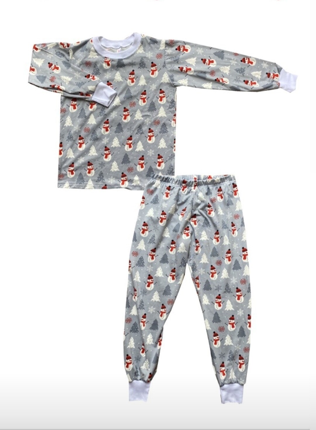 Pijama - Snowman Gris -