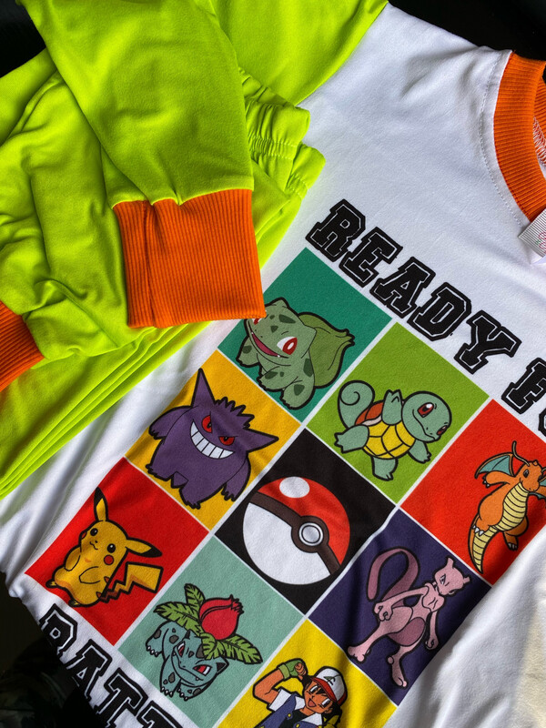 Pijama - POKEMON BATTLE G/W -