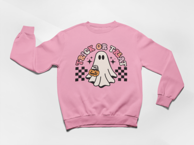Sweaters - TRICK OR TREAT GHOST -